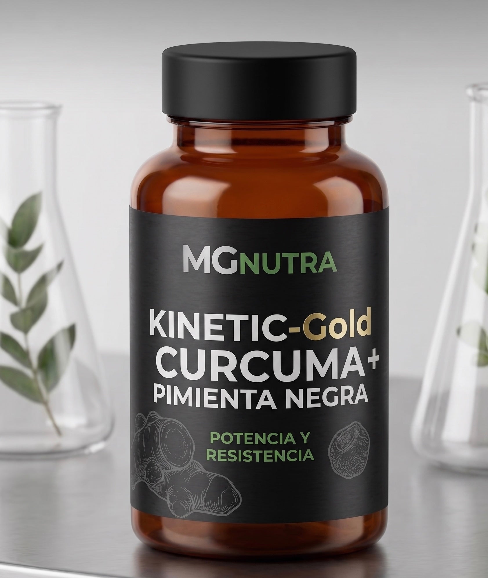 KINETIC-Gold CURCUMA + PIMIENTA NEGRA